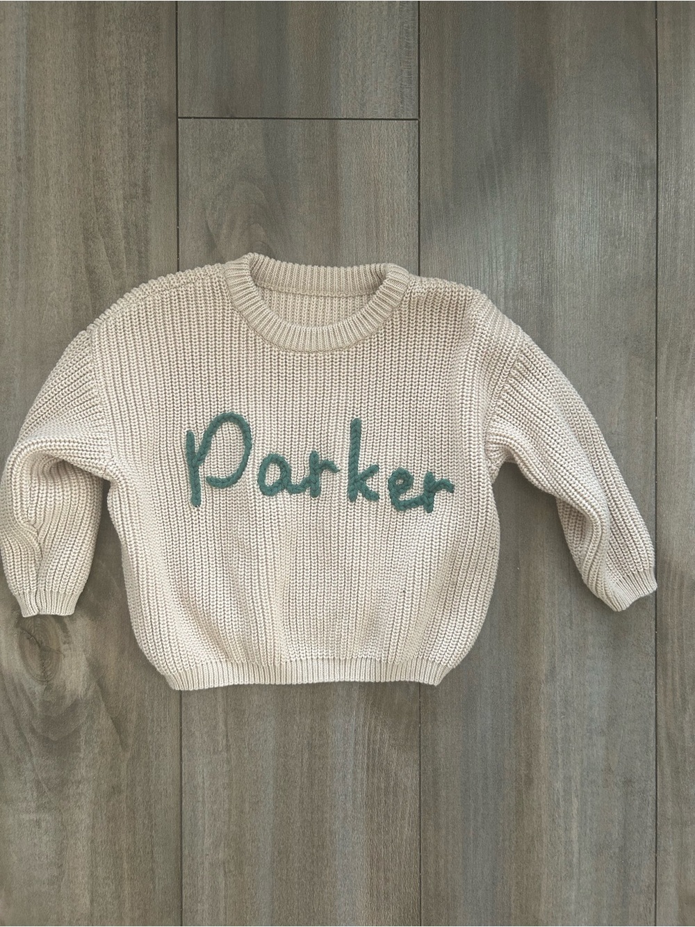 Kids Embroidered Sweater